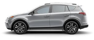 New 2017 Toyota RAV4 LE SUV trim at Falmouth Toyota, Bourne, MA - Cape Cod Toyota Dealership