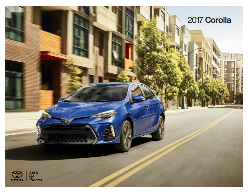 New 2017 Toyota Corolla trim at Falmouth Toyota, Bourne, MA - Cape Cod Toyota Dealership