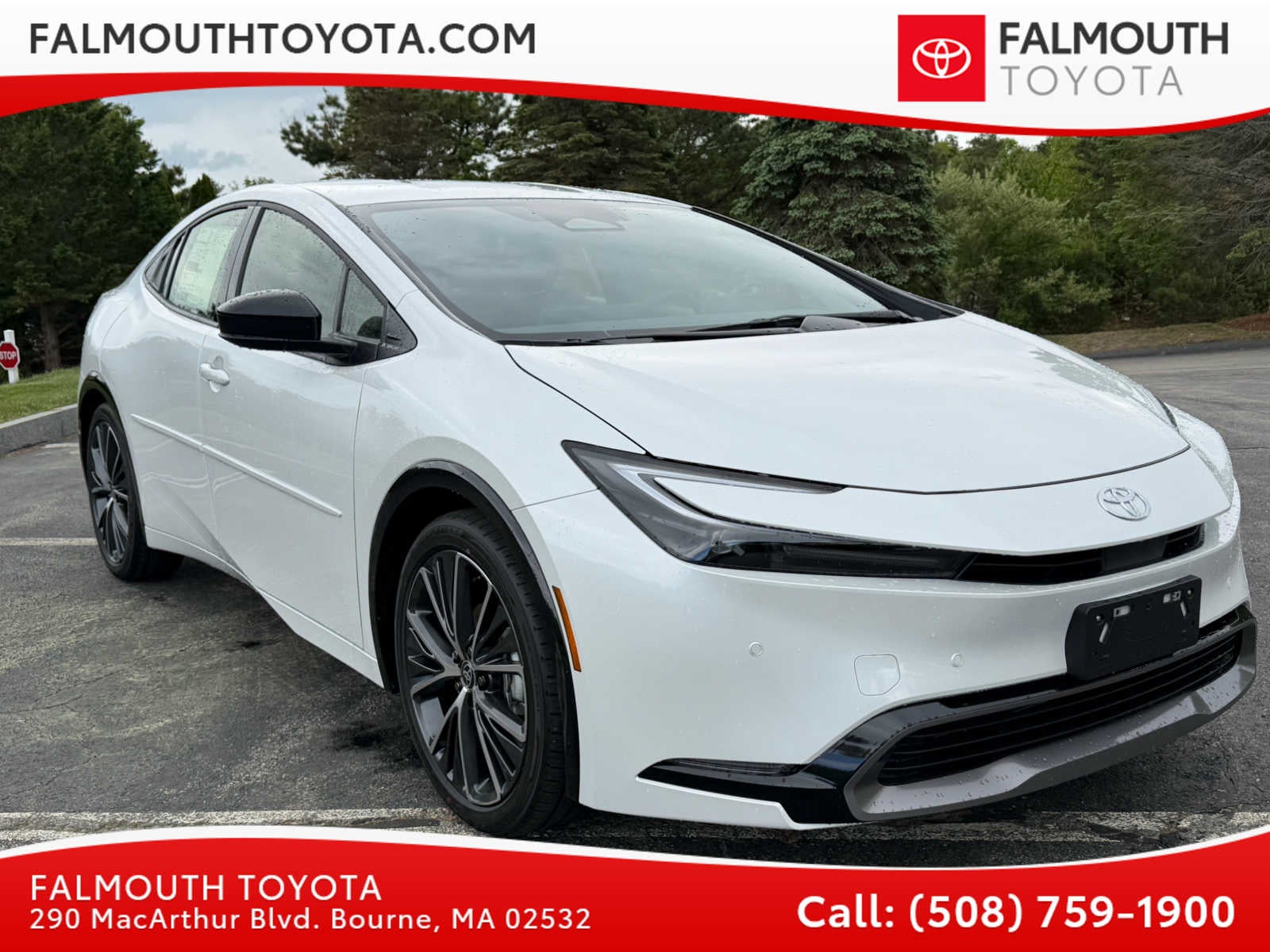 New 2026 Toyota Prius XLE Hybrid Lease Special at Falmouth Toyota - Bourne, MA - Cape Cod Dealership