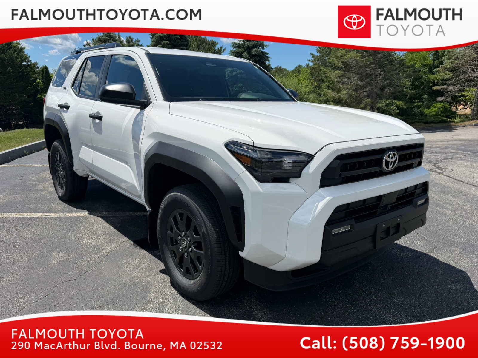 New 2026 Toyota 4Runner SR5 RWD Lease Special at Falmouth Toyota - Bourne, MA - Cape Cod Dealership