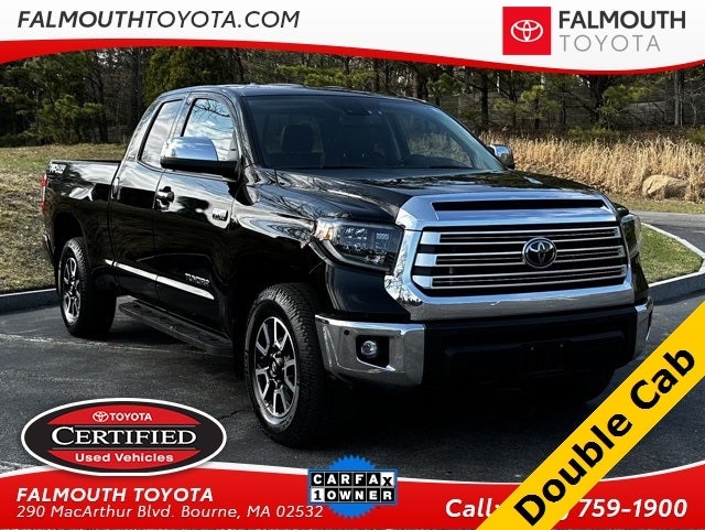Certified Pre-Owned 2020 Toyota Tundra Limited 4x4 - Falmouth Toyota of Bourne, MA - Cape Cod