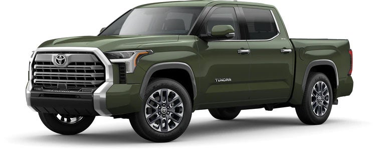 2022 Toyota Tundra Limited in Army Green | Falmouth Toyota in Bourne MA