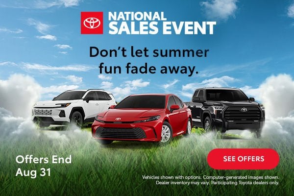 Toyota, National Sales Event
