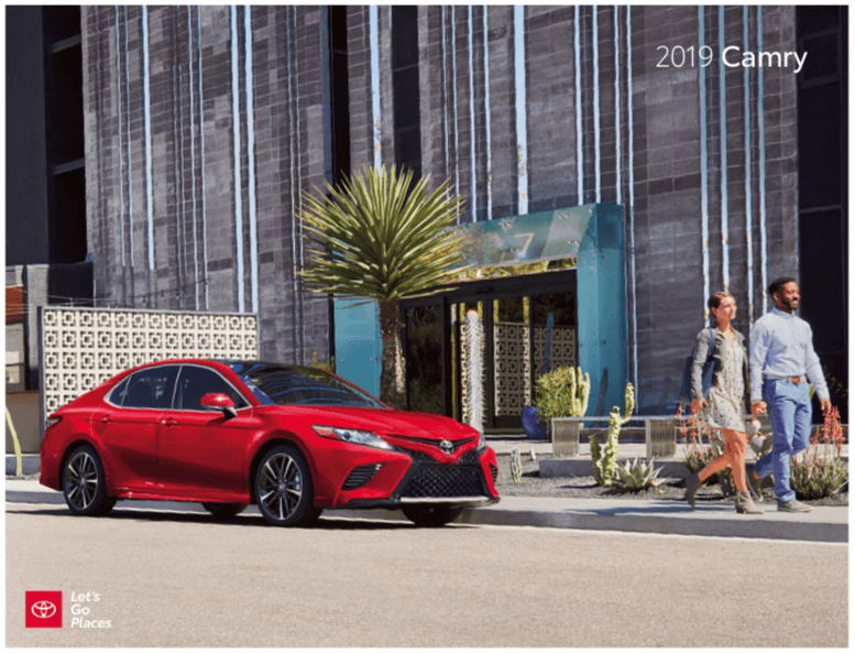 New 2019 Toyota Camry trim at Falmouth Toyota Car Dealership, Bourne, MA - Serving Cape Cod, Hyannis, Plymouth MA