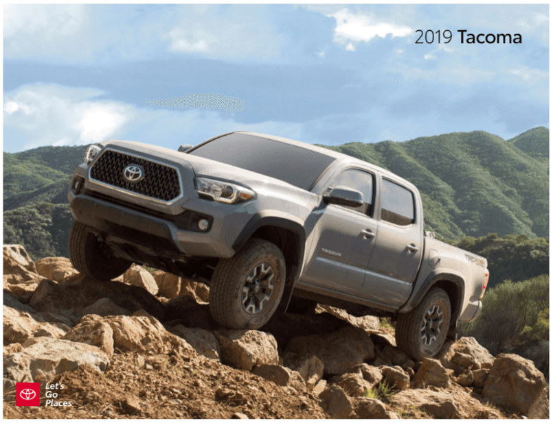 New 2019 Toyota Tacoma Truck trim at Falmouth Toyota, Bourne, MA - Cape Cod Toyota Dealership