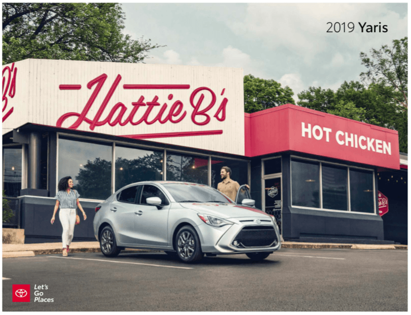 New 2019 Toyota Yaris trim at Falmouth Toyota, Bourne, MA - Cape Cod Toyota Dealership