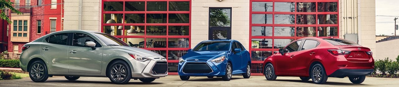New 2019 Toyota Yaris Trim Guide at Falmouth Toyota, Bourne, MA - Cape Cod Dealership