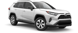 All New 2019 Toyota RAV4 LE SUV trim at Falmouth Toyota, Bourne, MA - Cape Cod Toyota Dealership