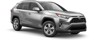 All New 2019 Toyota RAV4 XLE SUV trim at Falmouth Toyota, Bourne, MA - Cape Cod Toyota Dealership