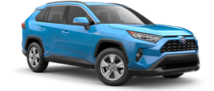 New 2020 Toyota RAV4 Hybrid XLE SUV trim at Falmouth Toyota, Bourne, MA - Cape Cod Toyota Dealership