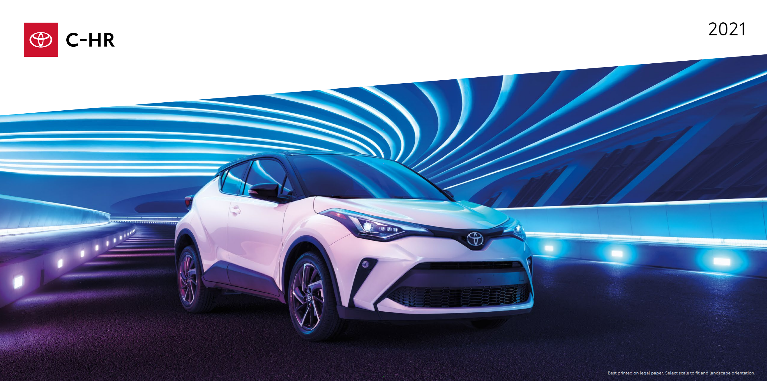 New 2021 Toyota C-HR Brochure at Falmouth Toyota Car Dealership - Bourne, MA - Serving Cape Cod, Hyannis, Plymouth, MA