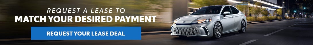 Request A Custom Toyota Car, Truck or SUV Lease Deal To Match Your Desired Payment at Falmouth Toyota, Bourne, MA - Cape Cod Toyota Dealership