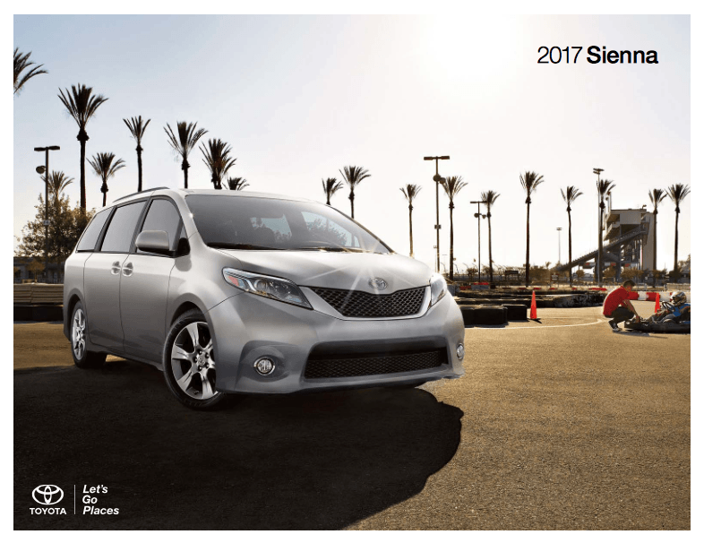 New 2017 Toyota Sienna Mini-Van trim at Falmouth Toyota, Bourne, MA - Cape Cod Toyota Dealership