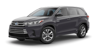 New 2019 Toyota Highlander Hybrid LE trim at Falmouth Toyota in Bourne, MA - Cape Cod Toyota Dealership