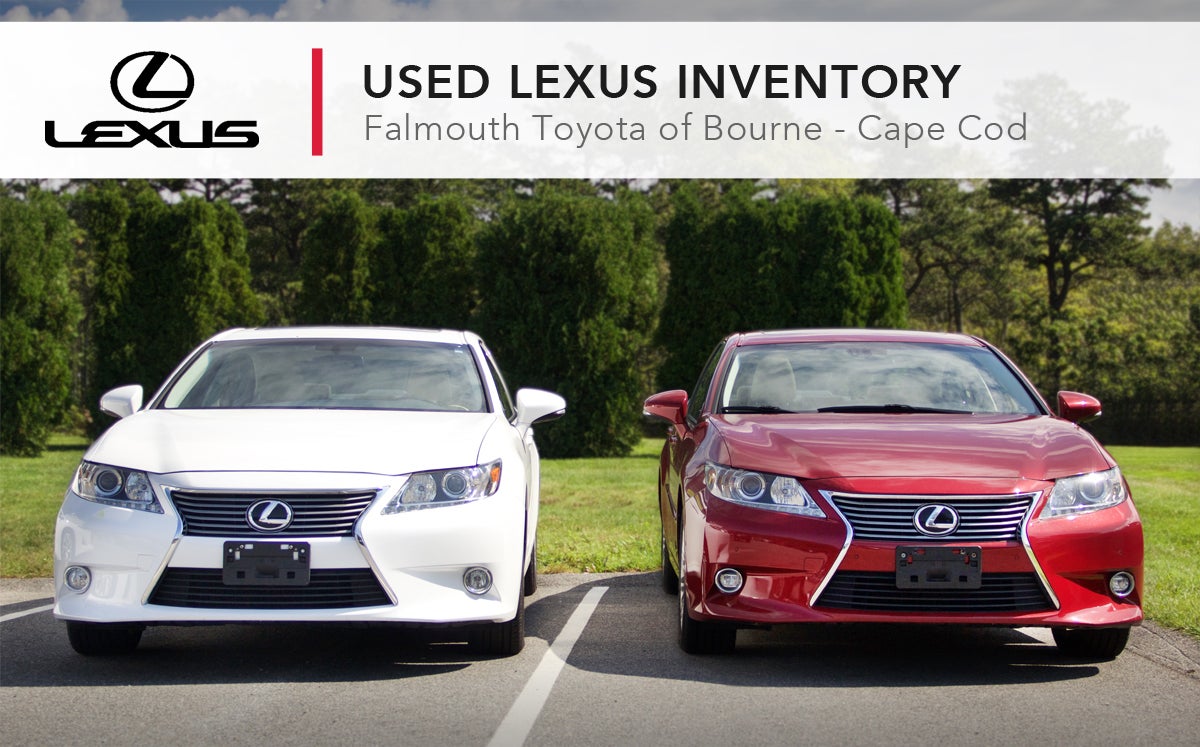 Used Lexus Inventory near Cape Cod, MA - Falmouth Toyota