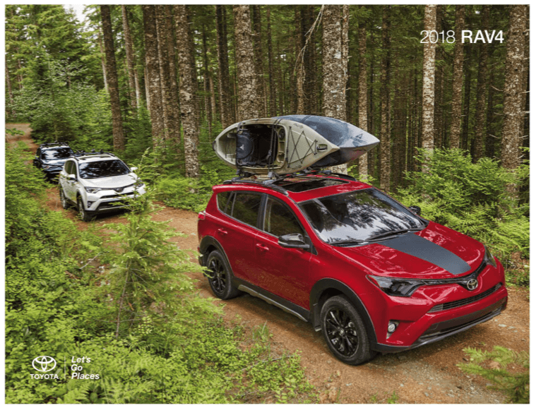 New 2018 Toyota RAV4 trim at Falmouth Toyota, Bourne, MA - Cape Cod Toyota Dealership