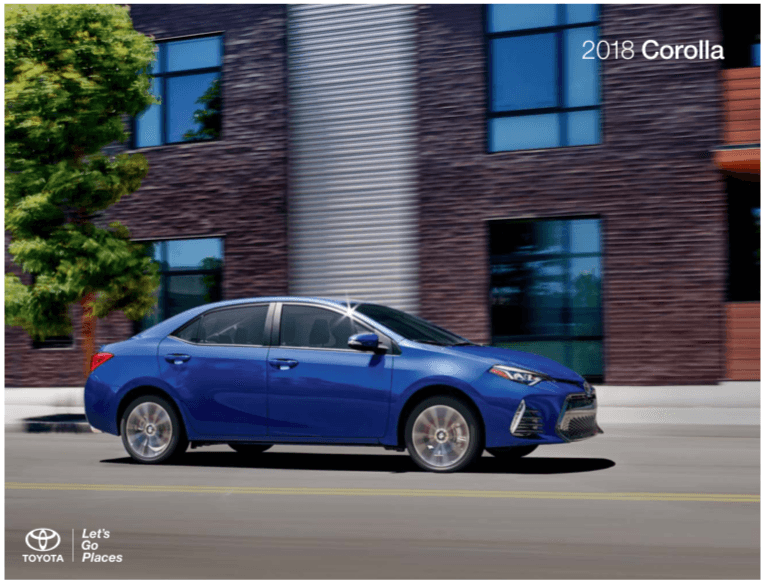 New 2018 Toyota Corolla trim at Falmouth Toyota, Bourne, MA - Cape Cod Toyota Dealership