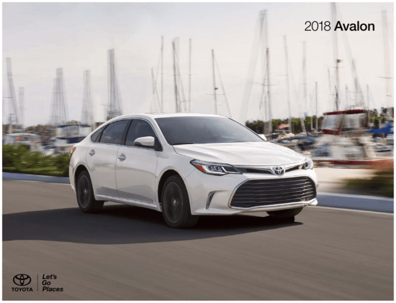 New 2018 Toyota Avalon trim at Falmouth Toyota, Bourne, MA - Cape Cod Toyota Dealership
