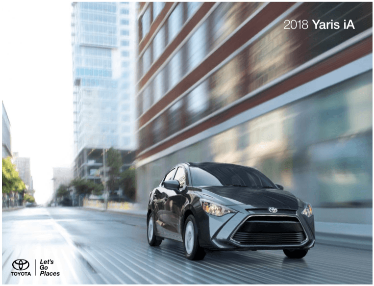 New 2018 Toyota Yaris iA trim at Falmouth Toyota, Bourne, MA - Cape Cod Toyota Dealership