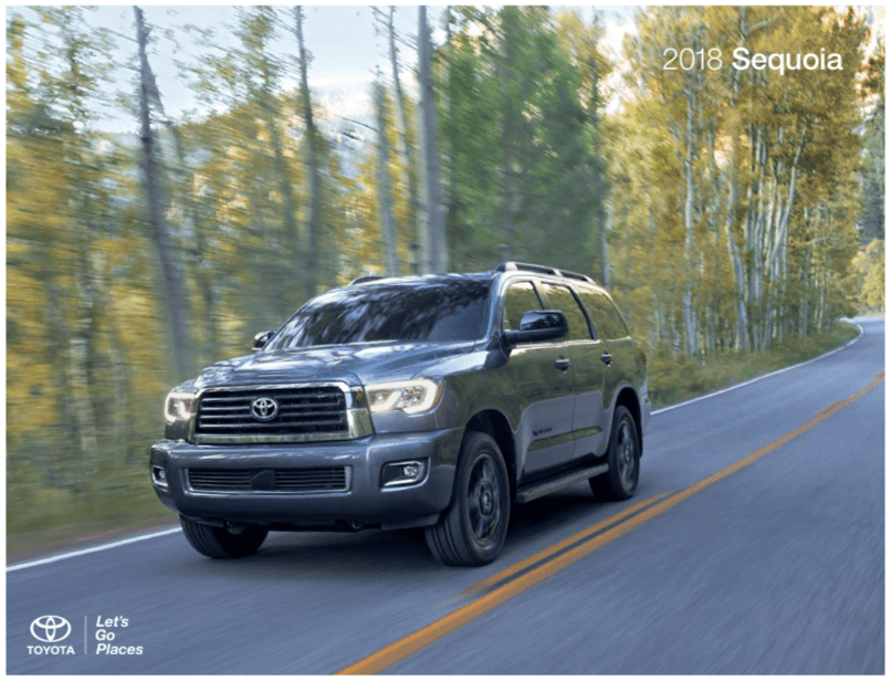 New 2018 Toyota Sequoia trim at Falmouth Toyota, Bourne, MA - Cape Cod Toyota Dealership