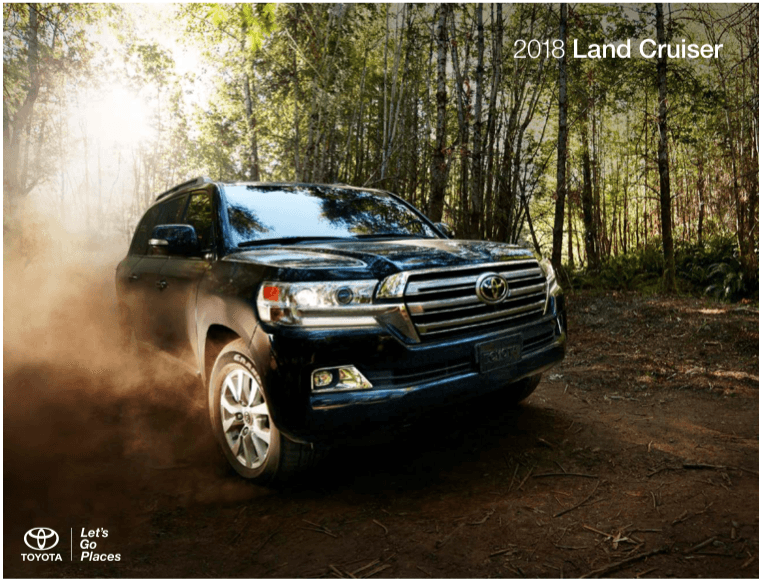 New 2018 Toyota Land Cruiser trim at Falmouth Toyota, Bourne, MA - Cape Cod Toyota Dealership