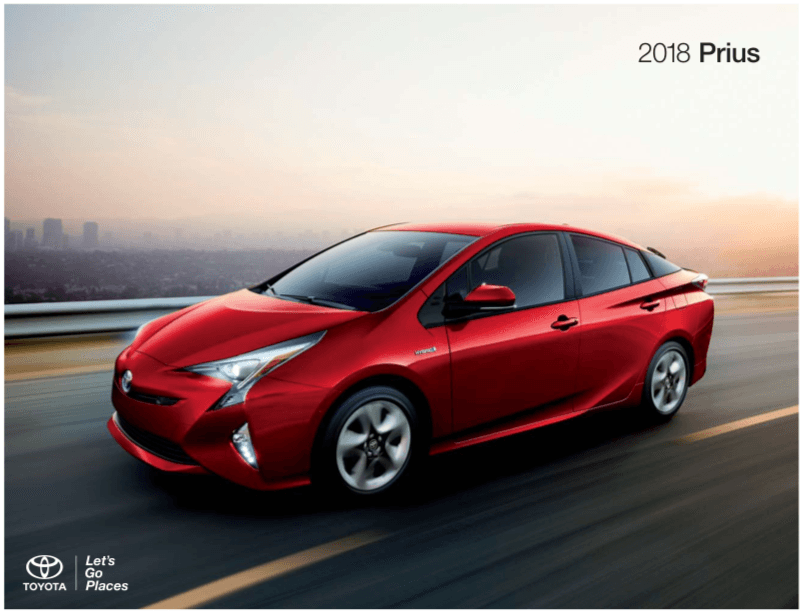 New 2018 Toyota Prius trim at Falmouth Toyota, Bourne, MA - Cape Cod Toyota Dealership