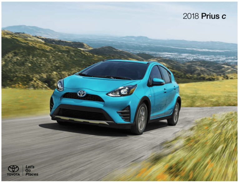 New 2018 Toyota Prius C trim at Falmouth Toyota Car Dealership, Bourne, MA - Serving Cape Cod Hyannis, Plymouth MA