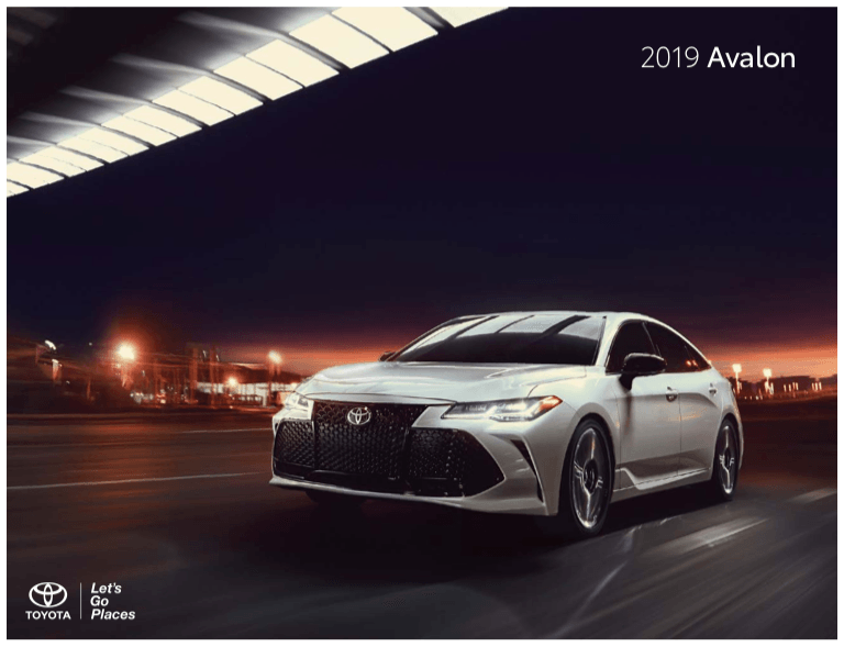 New 2019 Toyota Avalon trim at Falmouth Toyota, Bourne, MA - Cape Cod Toyota Dealership