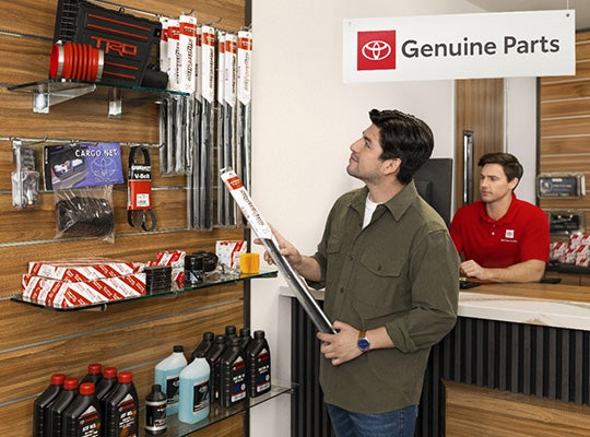 Falmouth Toyota Genuine Toyota Parts and Acccessories Department on Cape Cod