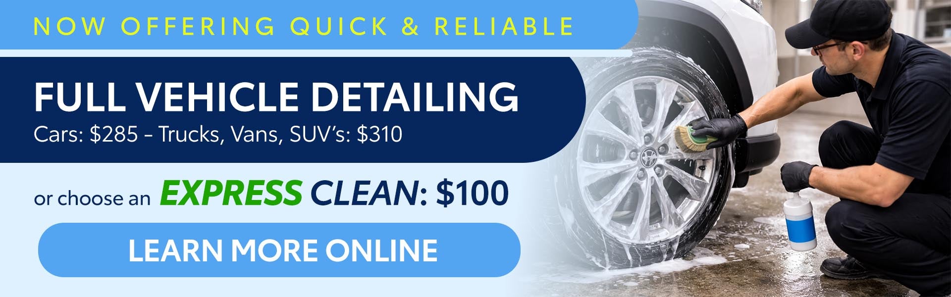 Vehicle Detailing Car Cleaning Falmouth Toyota Cape Cod MA
