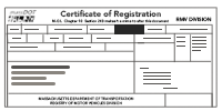 Registration - Sell My Car at Falmouth Toyota of Bourne, MA - Cape Cod