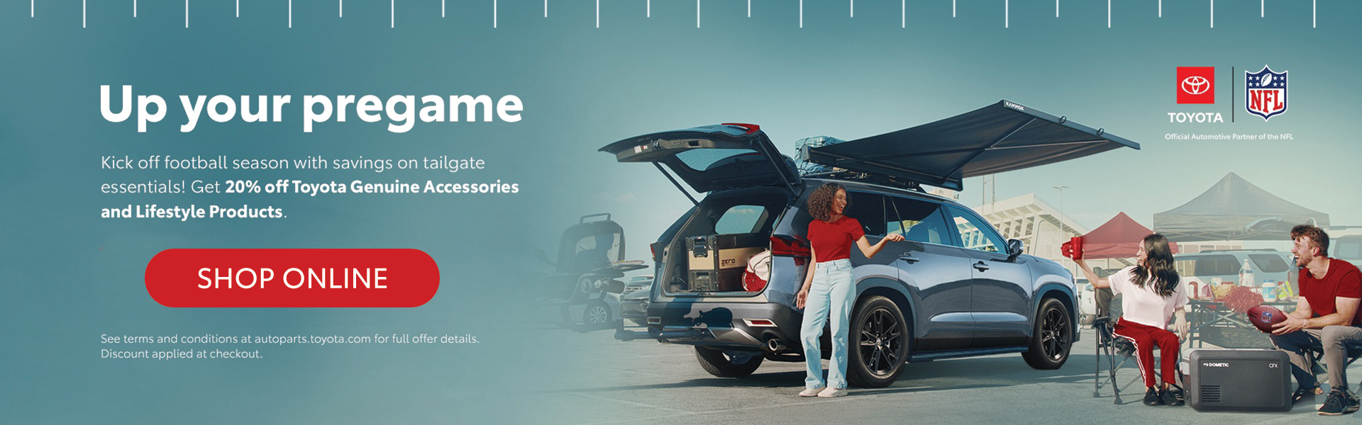 20% OFF Toyota Genuine Accessories and Lifestyle Products