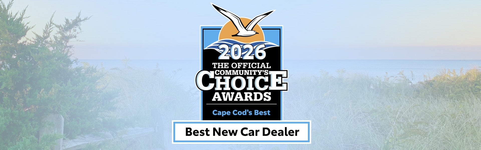 Voted 2026 Cape Cods Best New Car Dealership Falmouth Toyota