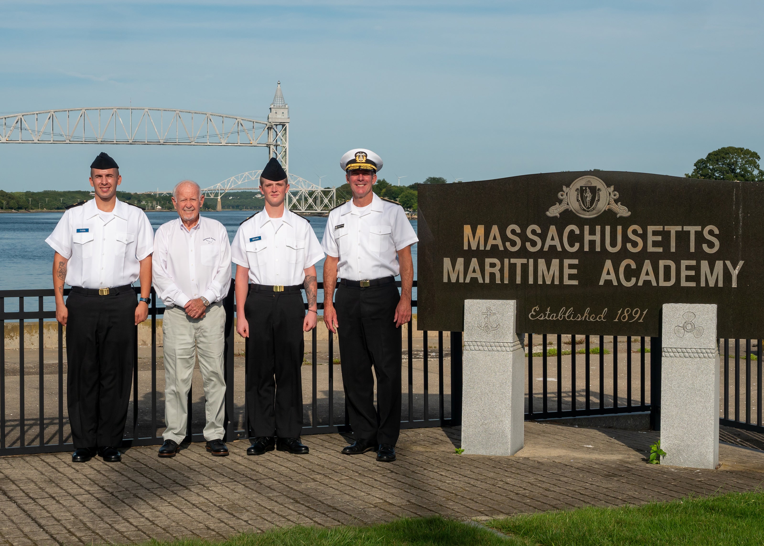 Falmouth Toyota Charity Work with Mass Maritime Academy - Supporting Local Cape Cod Charities and Families since 1982