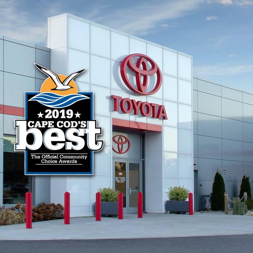 Falmouth Toyota voted 2019 Cape Cod's Best Auto Dealer & Service Department
